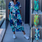 🌸Gran Venta: 50% de Descuento🌸💃👗Elegancia Sin Esfuerzo💖 Vestido Casual y Elegante de Cuello en V con Estampado para Mujer