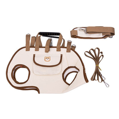 🐶🎒 Porteador Portátil Transpirable para Mascotas 2 en 1 – Huésped + Mochila | Cualquier Lugar, Cualquier Momento!