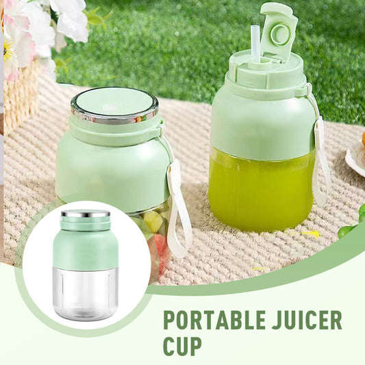 📢🍉Taza extractora de jugo portátil inalámbrica multifuncional de gran capacidad🍊🍑🍌