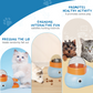 Juguetes para cachorros peludos🐾 Juguete interactivo dispensador de golosinas para perros