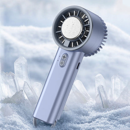 Ventilador Mini Portátil de Enfriamiento por Hielo