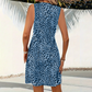 🐆 ¡50% DE DESCUENTO POR TIEMPO LIMITADO! ✨ Vestido Mini de Leopardo con Escote en V para Mujer – Estampado Atrevido, Favorecedor, Multiocasión 🌟