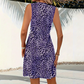 🐆 ¡50% DE DESCUENTO POR TIEMPO LIMITADO! ✨ Vestido Mini de Leopardo con Escote en V para Mujer – Estampado Atrevido, Favorecedor, Multiocasión 🌟