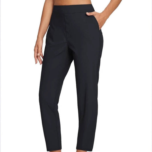 ⏳Oferta Especial por Tiempo Limitado⏰Pantalones Elásticos de Talle Alto para Mujer con Bolsillos con Cremallera