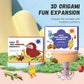 🔥Oferta de verano 50% de descuento🔥Libro de origami 3D hecho a mano