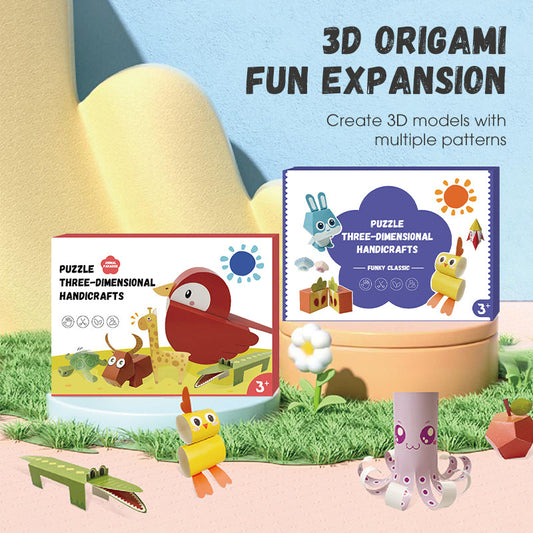 🔥Oferta de verano 50% de descuento🔥Libro de origami 3D hecho a mano