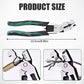 🛠️ Desnudador de cables multifuncional de cabeza curva 5 en 1