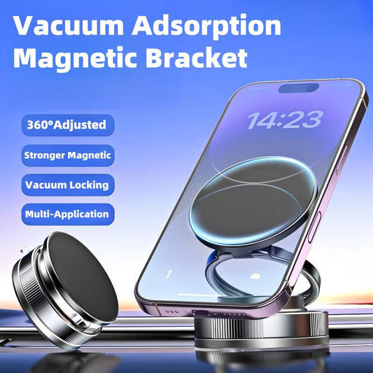 🔥Compra más y ahorra más🔄Soporte magnético para teléfono con ventosa ajustable de 360°📱🚗