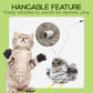 Juguete interactivo para gatos con forma de pájaro realist