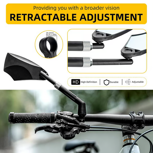 🔥Espejo ajustable 360° para manija de bicicleta💯