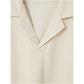 Elegante conjunto de dos piezas para hombre con top con cuello y pantalones con cordón
