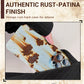 Funda rígida vintage con diseño de óxido para iPhon