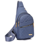 🌟2025 Novedad Mejorada🌟 Bolso bandolera casual de moda para mujer de color sólido