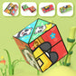 🧒✨Juguete creativo plegable Panda Magic Cube para niños