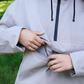 Chaqueta softshell causal con capuch