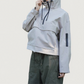 Chaqueta softshell causal con capuch