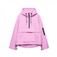 Chaqueta softshell causal con capuch