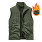 Chaqueta chaleco sin mangas extragrande para hombre con bolsillos - COMPRA 2 ENVÍO GRATIS