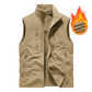 Chaqueta chaleco sin mangas extragrande para hombre con bolsillos - COMPRA 2 ENVÍO GRATIS