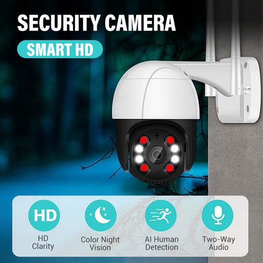 ✨🌞 Cámara de Seguridad Inteligente HD para Exteriores - Envío Gratuito