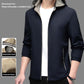 Chaqueta ligera casual con cremallera para hombres ( Envío gratuito )