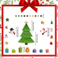 🎅 Pegatina magnética con temática navideña 🔥
