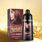 Tinte y champú 2 en 1 de larga duración para el cabello