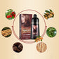Tinte y champú 2 en 1 de larga duración para el cabello