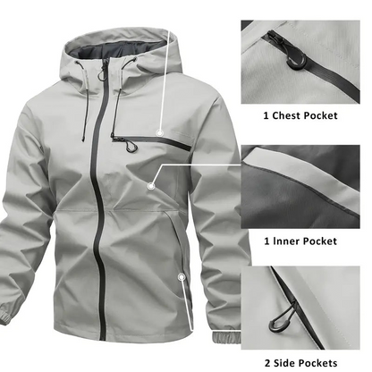 ⛰️Chaqueta de Color Sólido para Deportes al Aire Libre, para Hombres y Mujeres - COMPRA 2 ENVÍO GRATIS