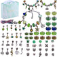 🎁 Kit para Crear Pulseras con Charms - Incluye Cuentas y Herramientas, Diseño Divertido para Regalo o Manualidades 👧📦