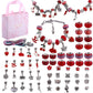 🎁 Kit para Crear Pulseras con Charms - Incluye Cuentas y Herramientas, Diseño Divertido para Regalo o Manualidades 👧📦