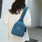 Mochila Convertible con Múltiples Bolsillos y Bolso Cruzado
