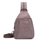 Mochila Convertible con Múltiples Bolsillos y Bolso Cruzado