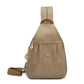 Mochila Convertible con Múltiples Bolsillos y Bolso Cruzado