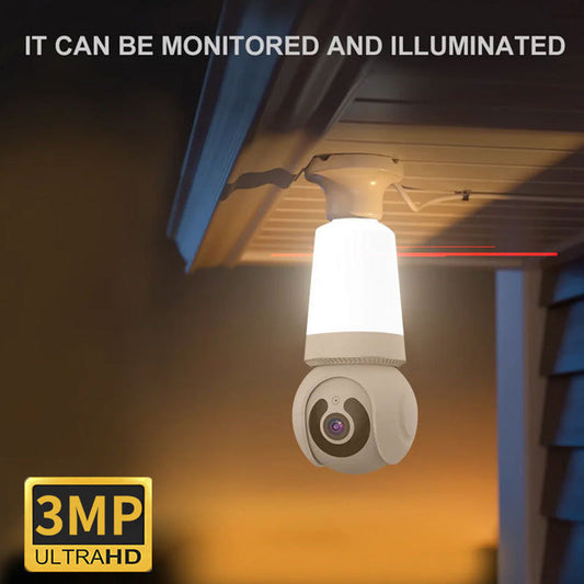Cámara de seguridad WiFi inteligente con luz - COMPRA 2 ENVÍO GRATIS