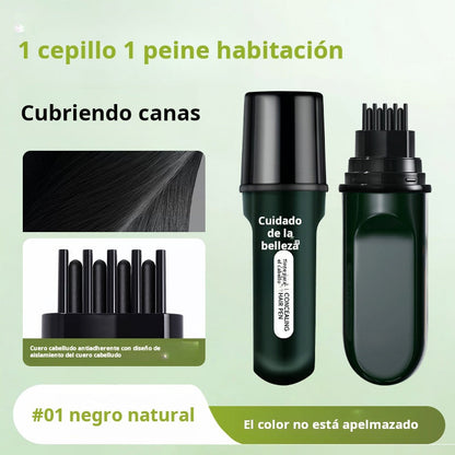 💆‍♀️✨ Lápiz Cubrecanas de Acción Instantánea - Cobertura Natural en 10 Segundos con Fórmula Resistente al Agua para un Look Juvenil 🌟✏️