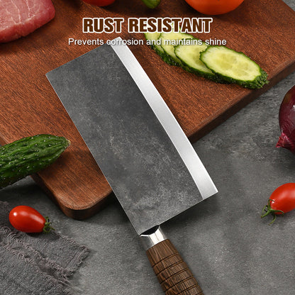 🔥 Cuchillo de Rebanado Forjado Afilado de Acero Inoxidable - COMPRA 2 ENVÍO GRATIS