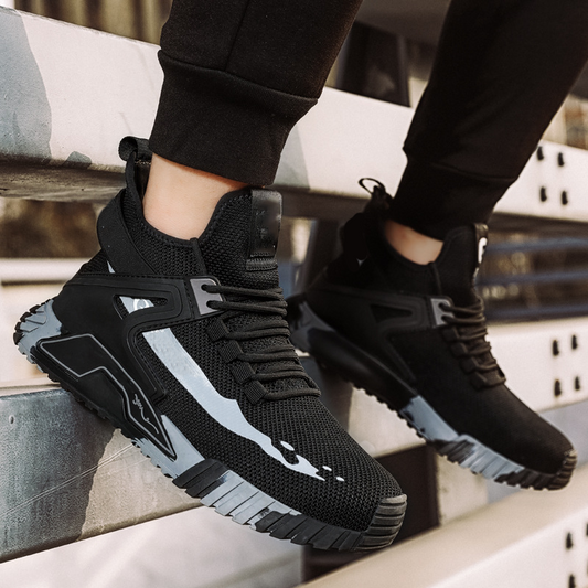 Zapatos de seguridad para hombres transpirables y resistentes a pinchazos