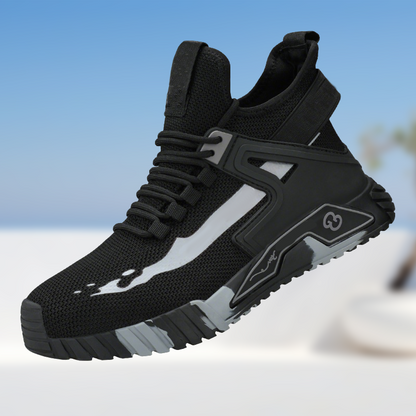 Zapatos de seguridad para hombres transpirables y resistentes a pinchazos