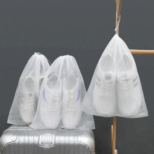 👟 Bolsas reutilizables para guardar zapatos con cordón ✨