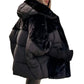 🔥Precalentamiento invernal: grandes descuentos🔥Abrigo oversize de punto con volumen para mujer: ¡un imprescindible para el invierno con diseño patchwork y máxima calidez! - Envío gratuito