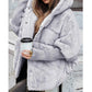 🔥Precalentamiento invernal: grandes descuentos🔥Abrigo oversize de punto con volumen para mujer: ¡un imprescindible para el invierno con diseño patchwork y máxima calidez! - Envío gratuito