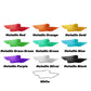 🎨 Set de Marcadores para Tatuajes Temporales de 10 Colores 🌈