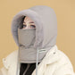 Gorro térmico grueso con forro de felpa y mascarilla para hombre y mujer - COMPRA 3 ENVÍO GRATIS