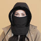 Gorro térmico grueso con forro de felpa y mascarilla para hombre y mujer - COMPRA 3 ENVÍO GRATIS