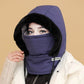 Gorro térmico grueso con forro de felpa y mascarilla para hombre y mujer - COMPRA 3 ENVÍO GRATIS