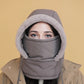 Gorro térmico grueso con forro de felpa y mascarilla para hombre y mujer - COMPRA 3 ENVÍO GRATIS