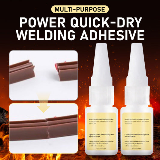 🔥  Adhesivo de Soldadura Multiuso de Secado Rápido - Fijación de Alta Resistencia para Metal/Plástico/Madera 🛠️✨