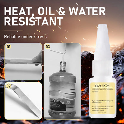 🔥  Adhesivo de Soldadura Multiuso de Secado Rápido - Fijación de Alta Resistencia para Metal/Plástico/Madera 🛠️✨