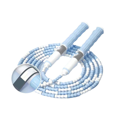 Cuerda de saltar con cuentas y longitud ajustable